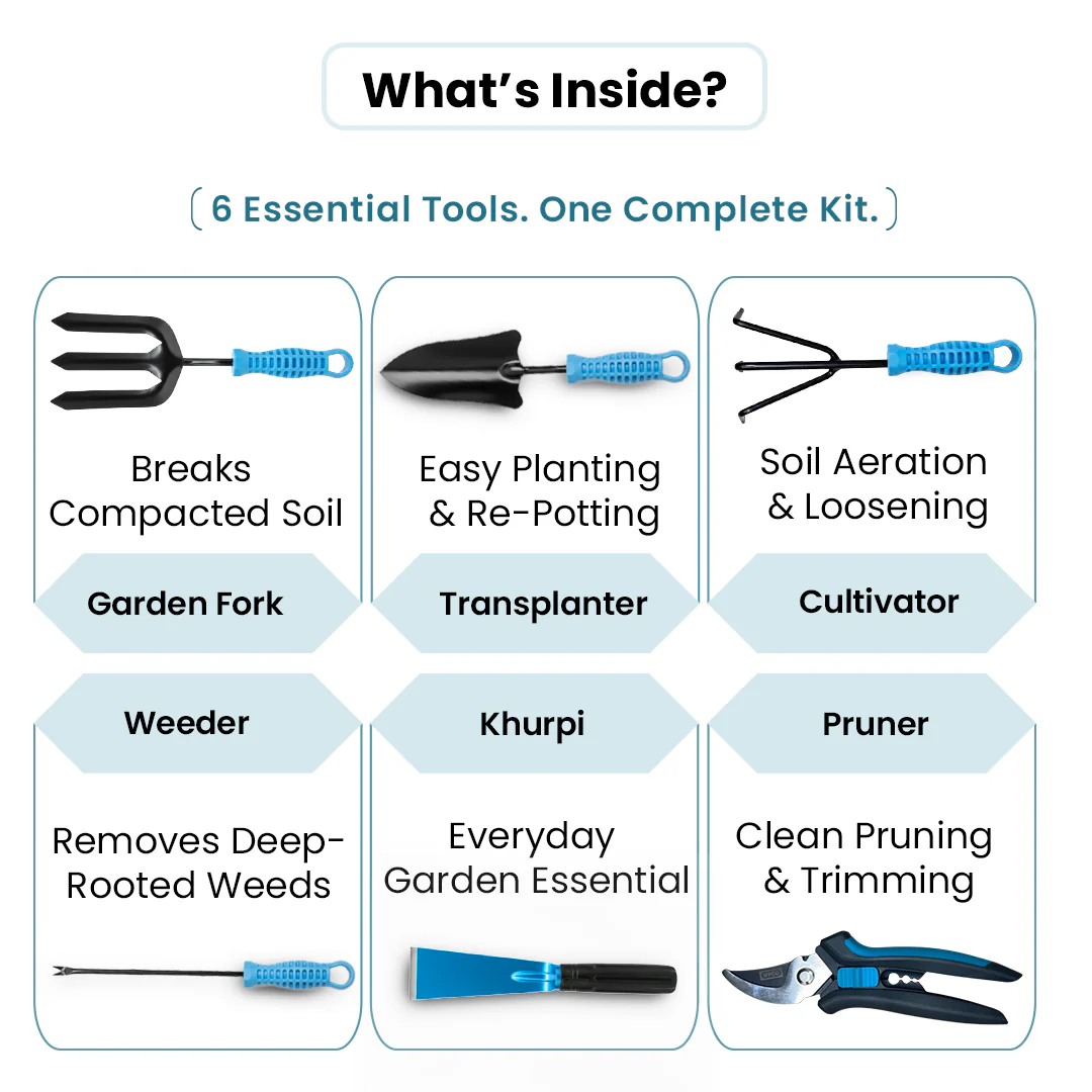 6-Piece Garden Tool Set - Image 3