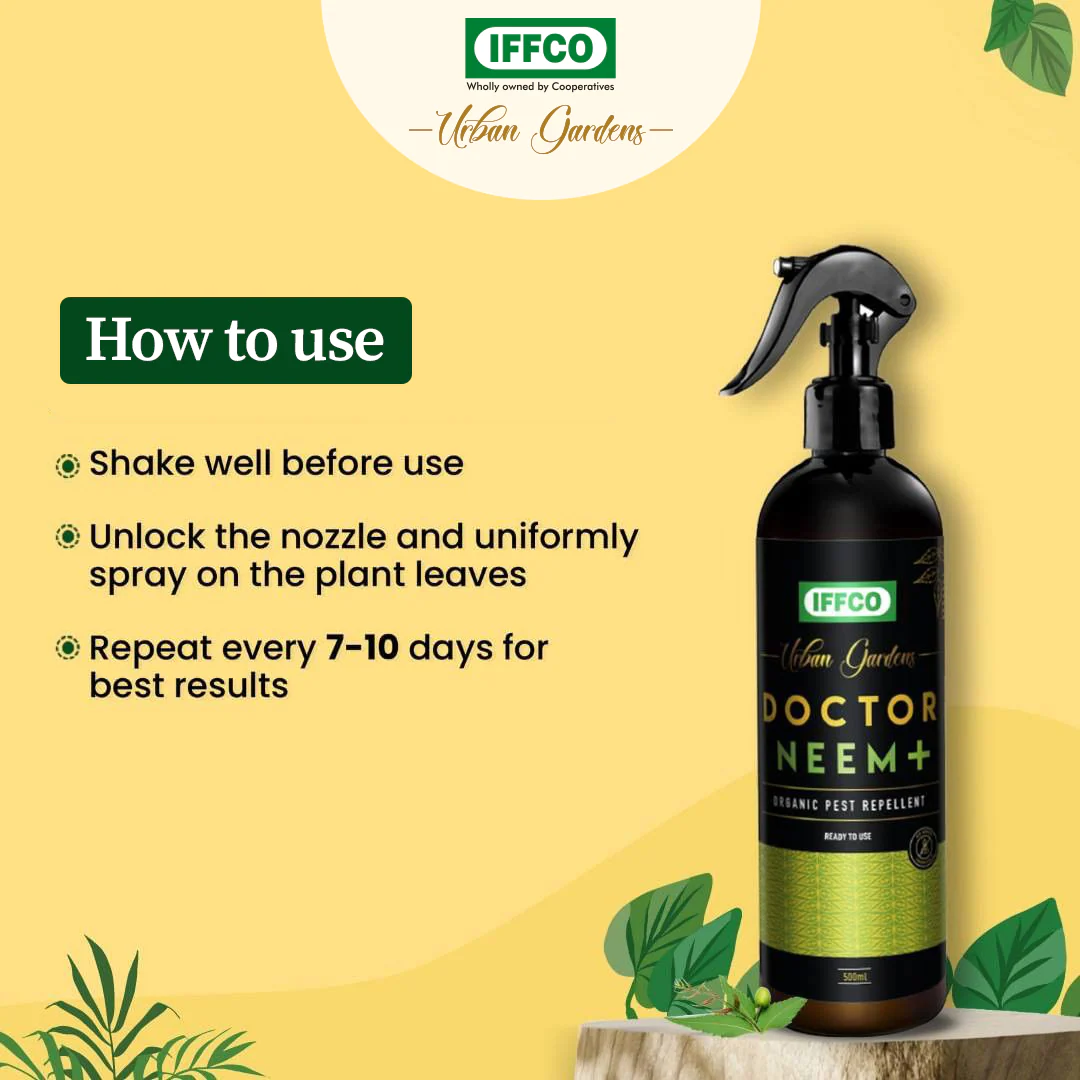 Doctor Neem+ - Neem Oil, Pongamia, Lemongrass, Ready Spray - Image 4