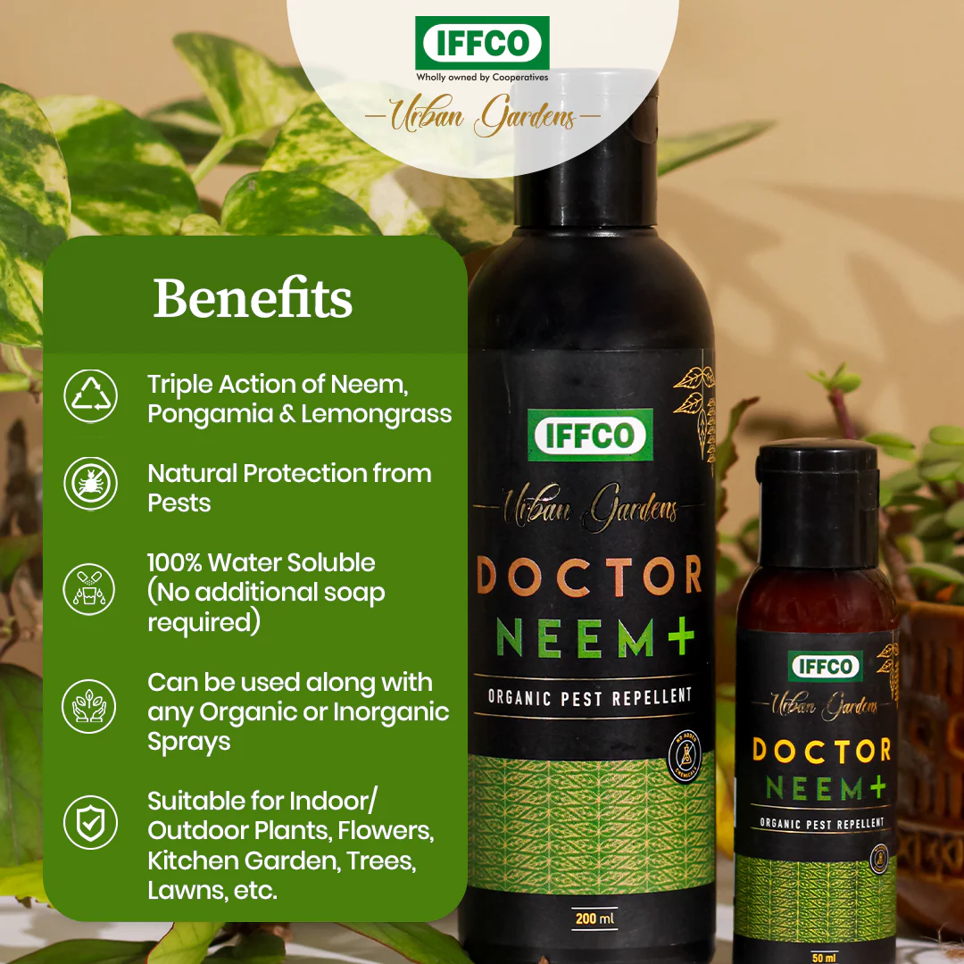 Doctor Neem+ - Neem Oil, Pongamia, Lemongrass, Water Soluble - Image 3