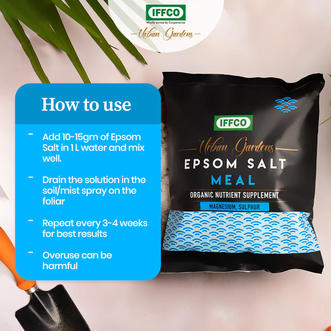 Epsom Salt Meal - Organic Magnesium Sulphate Fertilizer, Water Soluble Powder - Image 4